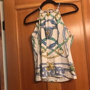 J. McLaughlin High Neck Blouse